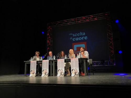 Gianni Torrenti (Assessore regionale Cultura, Sport e Solidarietà) alla presentazione della stagione di prosa 2017-18 del teatro stabile "La Contrada" - Trieste 01/09/2017